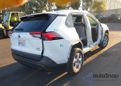 2020 Toyota Rav4 Hybrid Xle из США, поврежденный, VIN 2T3RWRFV7LW059382